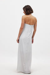 Printed Off Shoulder Maxi Dress