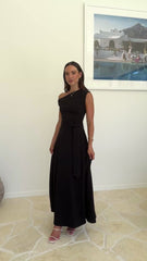 Gemma Maxi Dress - Black